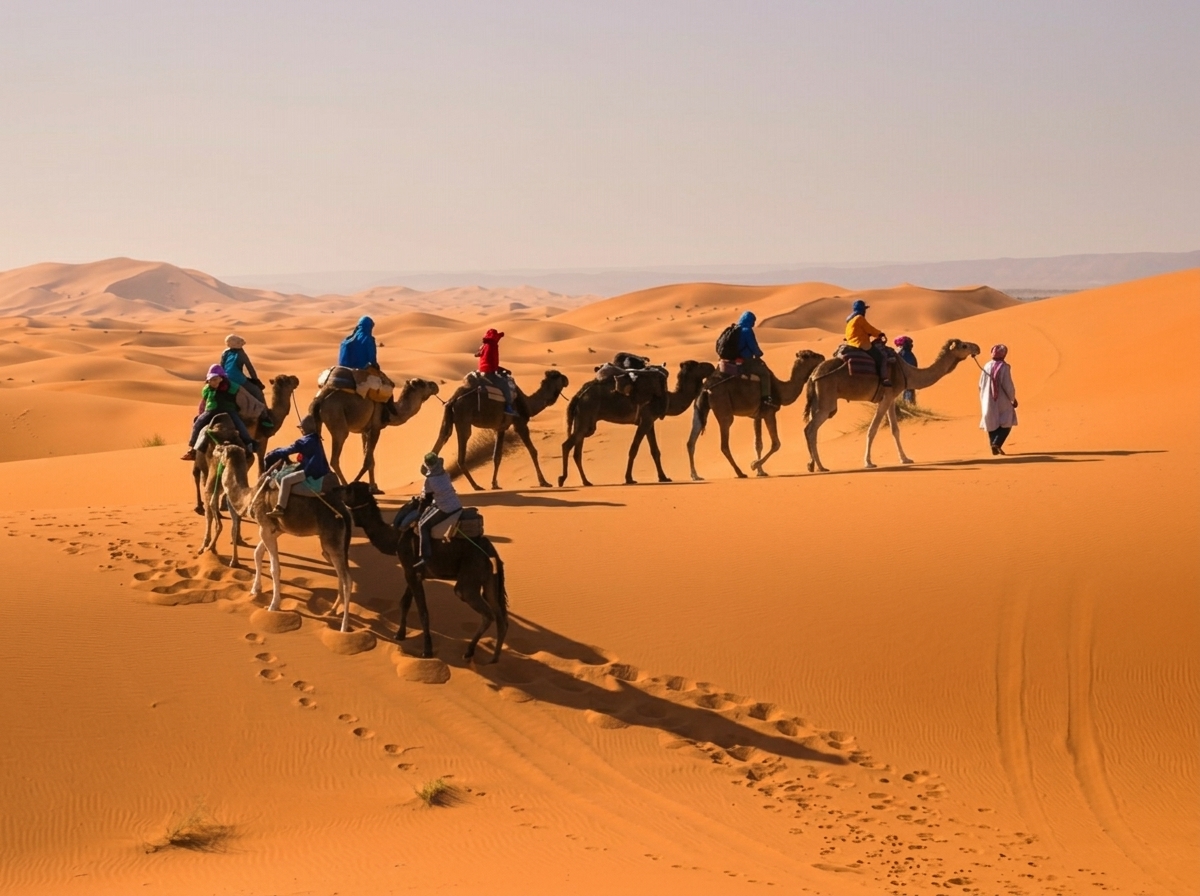 Camel caravan